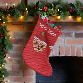 Sent julklapp liten julstrumpa