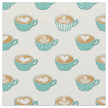 Sent konst i Cute Blue Kaffe koppar