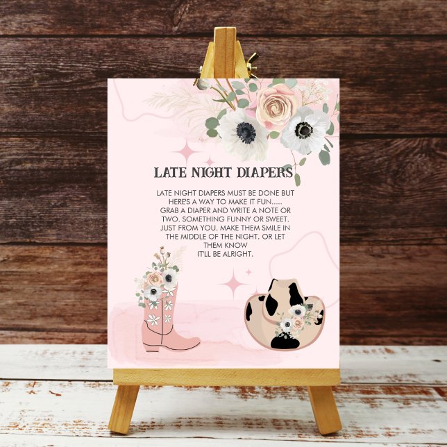 Sent kvällsdagning Westernt sadeltråd upp Poster (Skapare uppladdad)