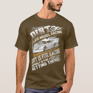 Sent modell, ändrad Dirt Track-Tävla är för T Shirt