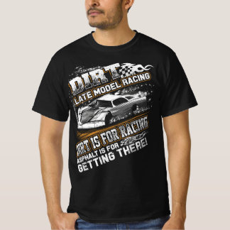 Sent modell, ändrad Dirt Track-Tävla är för T Shirt