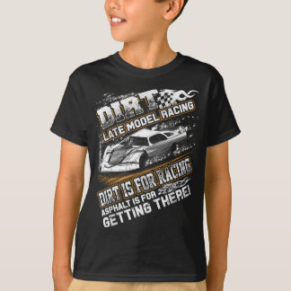 Sent modell, ändrad Dirt Track-Tävla är för T Shirt