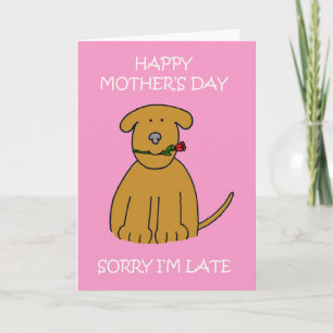Sent Mors dag, Tecknad Puppy. Kort
