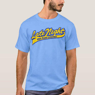 Sent natt med David Letterman T Shirt
