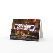 Sent - natt med det David Letterman hälsningkortet