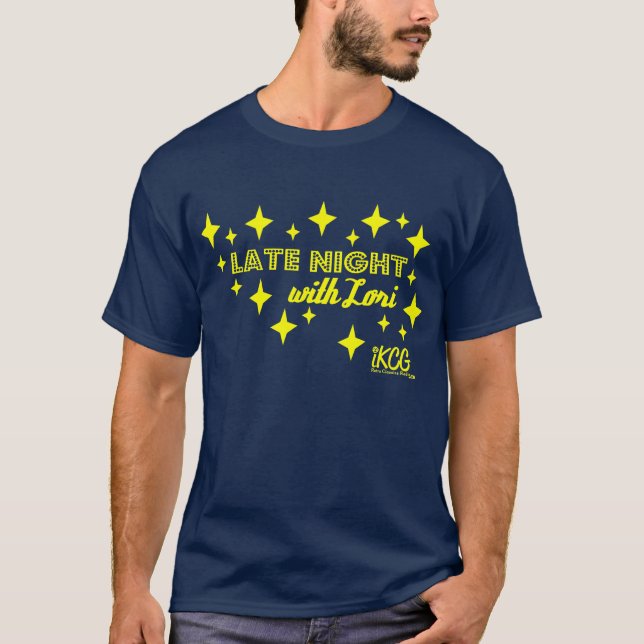Sent - natt med Lori T-shirt (Framsida)