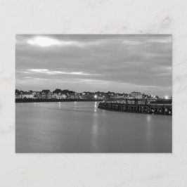 Sent natt på Gorleston-vykort Vykort