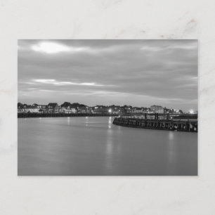 Sent natt på Gorleston-vykort Vykort