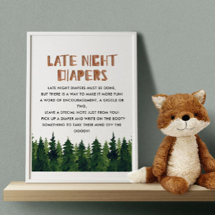 Sent nattdagstidningar Skott Babyskor Poster