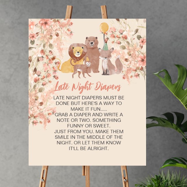 Sent nattlejd lejd Boho Safari Pampas Grass Poster (Skapare uppladdad)