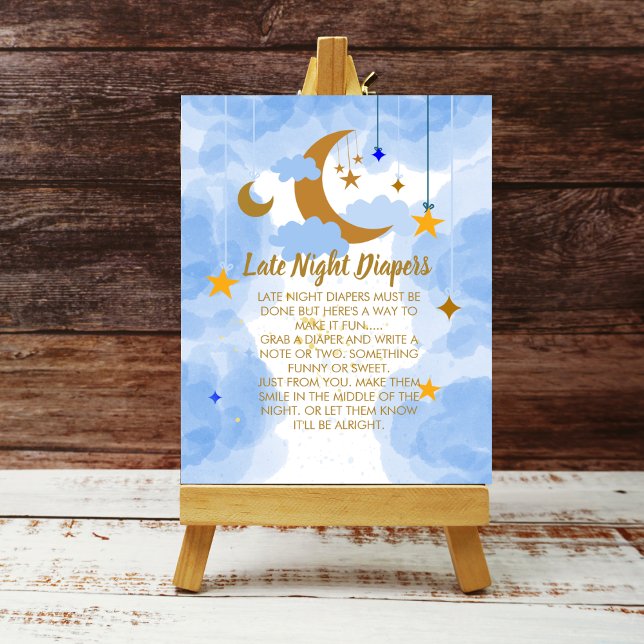 Sent nattlig dagning Twinkle Twinkle Little Star Poster (Skapare uppladdad)