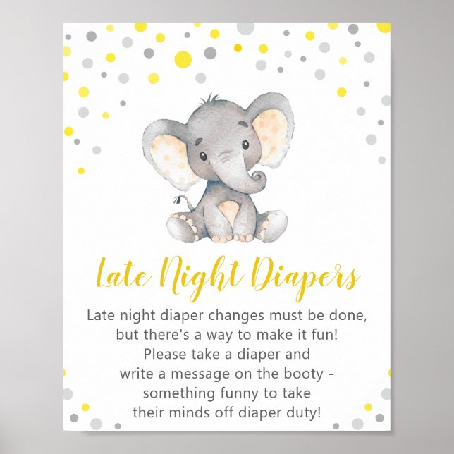 Sent nattliga dagstidningar, nätt ljus, babykläder poster (Framsidan)