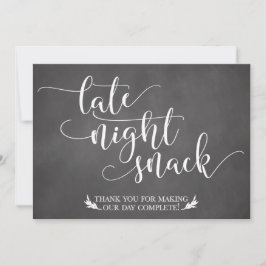 Sent nattsnack - favorittecken