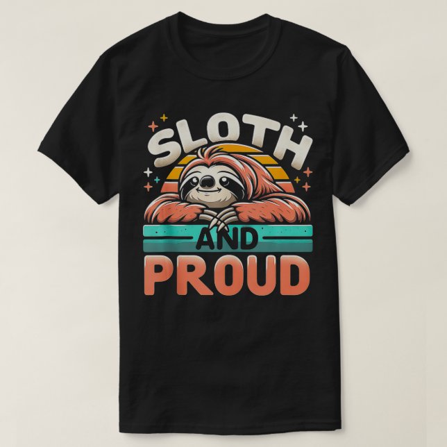 Sent och stolt grafik s 1 t shirt (Design framsida)