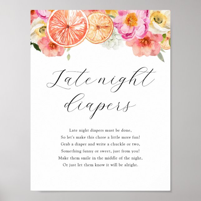 Sent på natten - dagstidningar - spelsignatur poster (Framsidan)