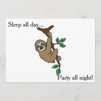 Sent Party-inbjudan Inbjudningar