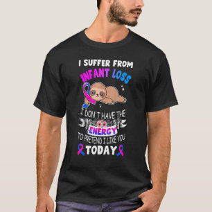 Sent Ribbon jag lider av spädbarnsförlustmedvetenh T Shirt