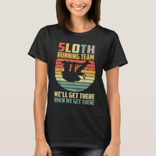 Sent Running Team Shirt Vintage Sloth 60 s 70 T
