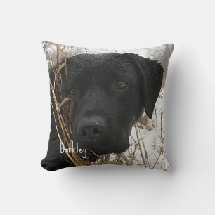 Sent Season Hunt - Svart lab - Labrador Kudde