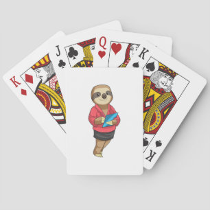 Sent som sekreterare vid Anteckningsblocket Casinokort