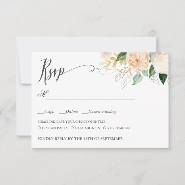 Sent sommar, BRÖLLOP OSA, MALVAL OSA Kort (Framsida)