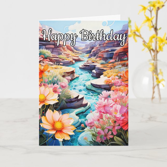 Sent sommardag på Cheek Kort (Gul blomma)