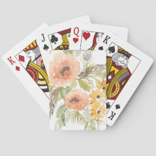 Sent Summer Flowers I Casinokort