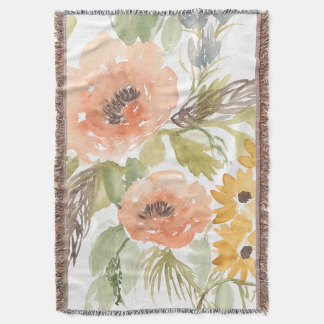 Sent Summer Flowers I Filt (Framsidan Vertikal)