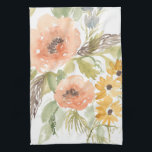 Sent Summer Flowers I Kökshandduk<br><div class="desc">Late Summer Flowers I av Jennifer Goldberger</div>