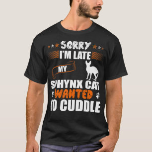 Sent svex-katt önskad att klumpa t shirt