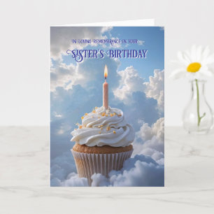 Sent syster Birthday Minnesår Himmelsk Kort