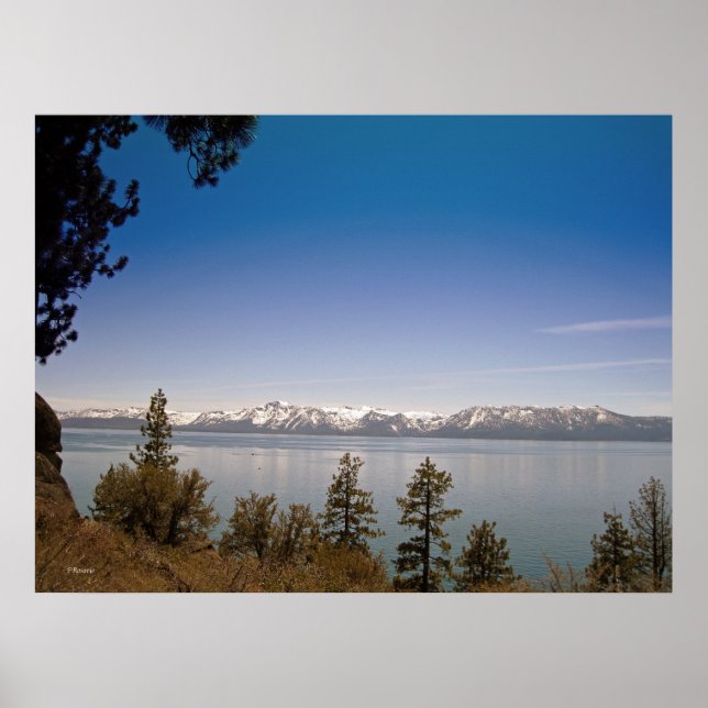 Sent Vår i Sjö Tahoe (Poster) Poster (Framsidan)