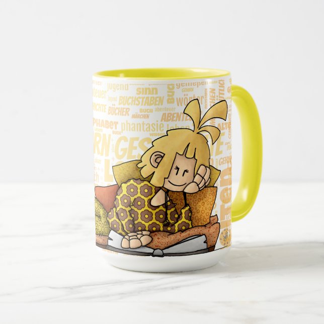 Senta - Buch /  Mugg (Framsida höger)