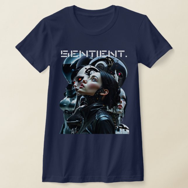 Sentient. T Shirt (Laydown)