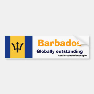 Sentimental barbados bildekal