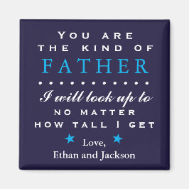 Sentimental Fars dag eller Birthday Magnet