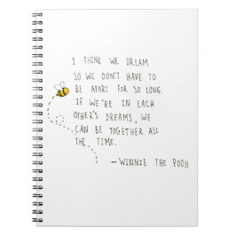 Sentimental Winnie-the-Pooh Notebook Anteckningsbok