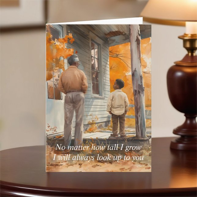 Sentimentär och ärlig mot Fars dag Kort (Skapare uppladdad)