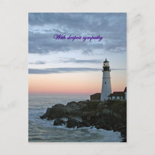 Sentinal vid Sunset, med djup sympati. Vykort