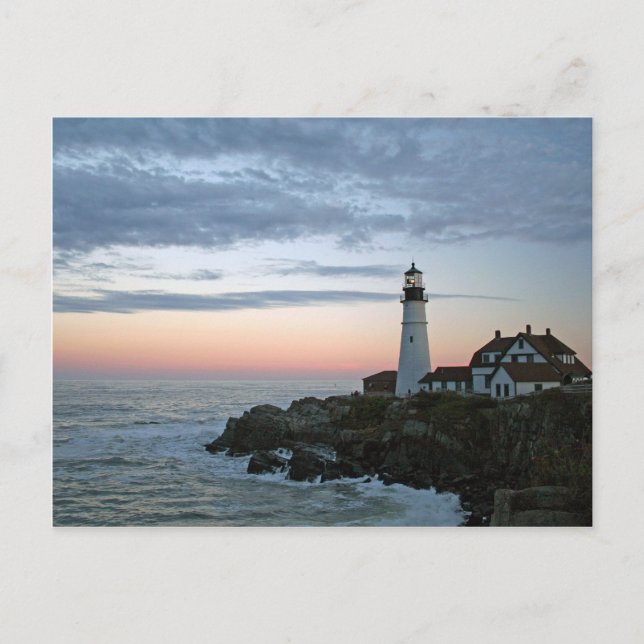 Sentinalt vid solnedgång vykort (Framsida)