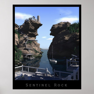 Sentinel Sten Poster