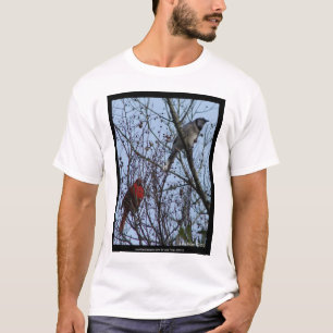 Sentinels Blue Jay och Cardinal av Lee Hiller Tee