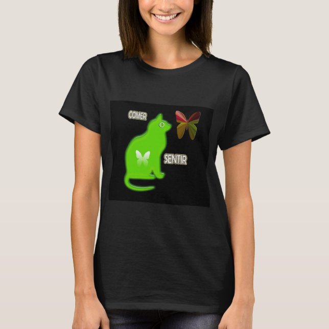 sentir o comer  t shirt (Framsida)