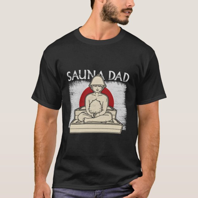 Sento Sauna Master Japanska badhuset Banja Steam T Shirt (Framsida)