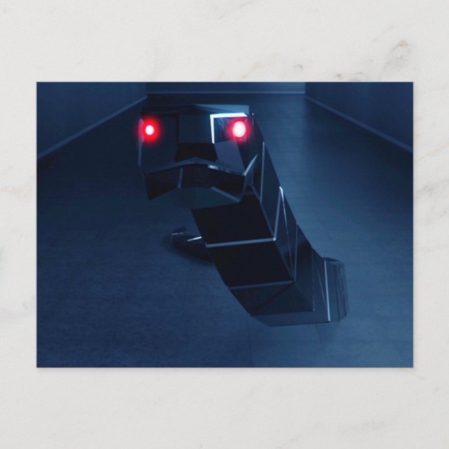 SentrySnake 3D - vykort (Framsida)