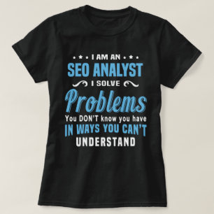 SEO-analytiker T Shirt