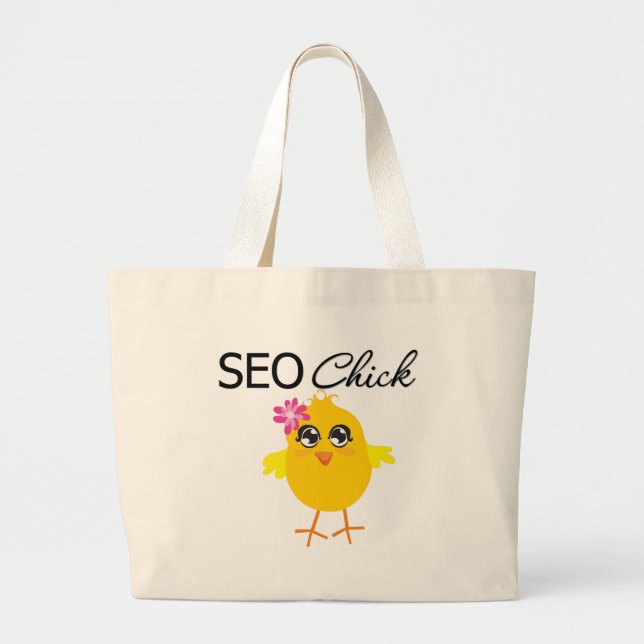 SEO-Chick Jumbo Tygkasse (Framsidan)