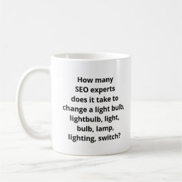 SEO-expertskämt Kaffemugg
