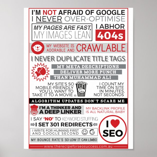 SEO Manifesto Poster (Framsidan)