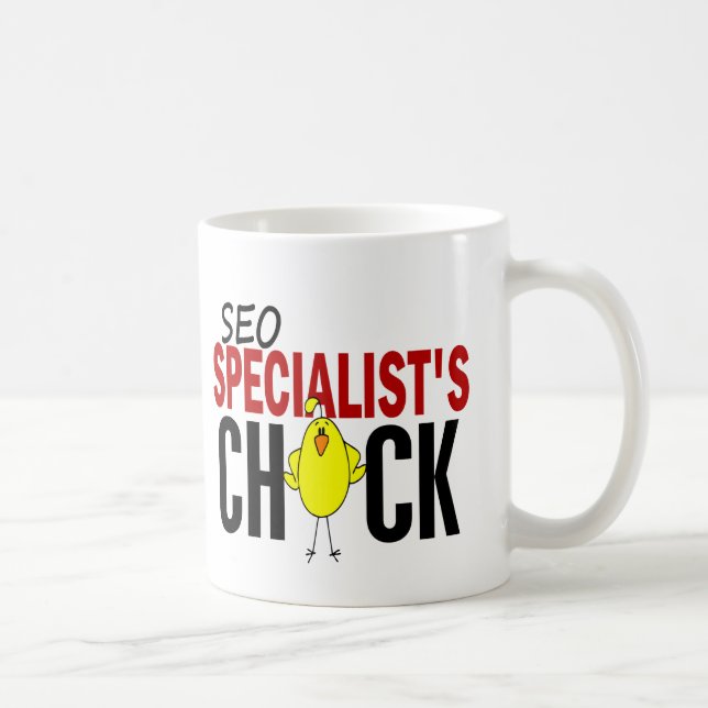 SEO-specialists chick Kaffemugg (Höger)